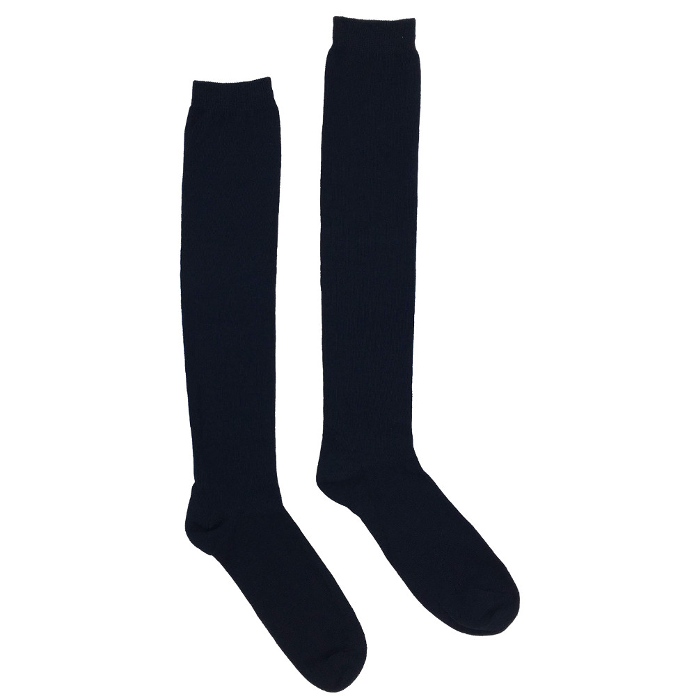 Black Knee Socks 2 Pair Pack - School Uniforms Direct Ireland